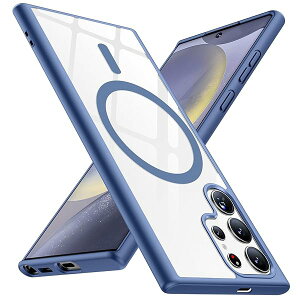 Galaxy S24 Ultra �p�P�[�X Magnetic�Ή� �N���A �ϏՌ� �Ռ��z�� �}�O�l�b�g���� �ČRMIL�K�i �S�ʕی�J�o�[ �M�����N�V�[ s24 �E���g���p�P�[�X ���� 6.8�C���` �}�b�g �X�g���b�v�z�[���t�� ���ς�