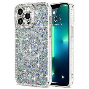 iPhone 13 Pro �p �P�[�X MagSafe�Ή� ���f�B�[�X ���� �L���L�� �_�C�������h �}�O�l�b�g�J�o�[ �����h�~ �Ռ��z�� ���C�����X�[�d�Ή� ���� ��l���� �X���� �y���^ �A�C�t�H�� 13 Pro �p �X�}�z