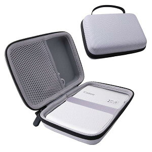 �p�� Canon �X�}�[�g�t�H���p�v�����^�[ SELPHY QX20/SELPHY SQUARE QX10 ��p�ی� �L�������O�P�[�X ���[�P�[�X - JP (�O���[)