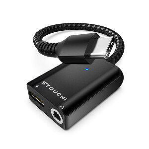 USB Type C to 3.5mm CzϊA_v^[ 2in1 DAC 24bit/96kHz Hi-Fi 30W[dPD/QCΉ L ϋvґgiCP[u A~ ^CvCCzϊP[u  y