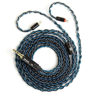 �yKBEAR ST12�z 2PIN 3.5mm���P�[�u�� 8�{14�c�⃁�b�L Litz 22 AWG�W���Ő��Y 3.5mm�C���z���A�b�v�O���[�h�P�[�u�� �C���t�H�������P�[�u�� KZ KBEAR �C���z���K�p ZSTX/castor/ZSN Pro/