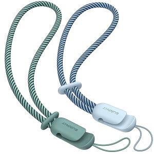 �n���h�X�g���b�v 2�{�Z�b�g ���������\ �g�ѓd�b/�J����/USB������/���}�X�R�b�g/�L�[�Ȃǂɂ��K�� �g�уX�g���b�v �X�}�z�Ђ�(�N���E�h�u���[&�O���[��)