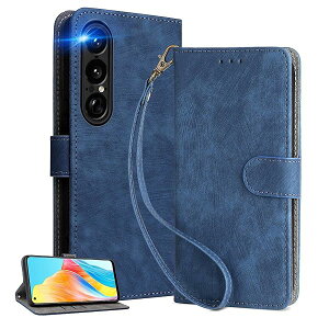 UnivoColors Sony Xperia 1VII(SO-51F/SOG15) 蒠^ X}zP[X gуJo[  RFIDubLO J[h[ ꑮXgbv }OlbgJ uX^h@\ M E₷ Sʕ