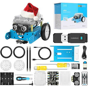 mBot ���{�b�g �q�ǂ��d���������� Bluetooth�h���O���t�� STEM����L�b�g STEM�v���W�F�N�g �q������ �R�[�f�B���O ���{�b�g�L�b�g �w�K ����p�������� �H�w �d�q�H�w �X�N���b�` 8�� - 12�� �M�t