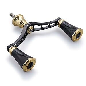 80mm ���[�� �n���h�� 20mm �m�u ���� �V�}�m �_�C�� �ʗp �X�s�j���O���[���p Tornado Series (�u���b�N���S�[���h) (701)