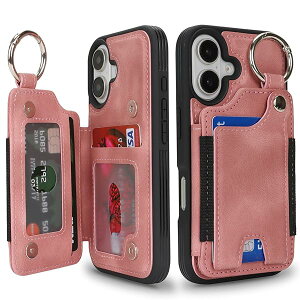 P[X iPhone 16 wʃP[X|᳌^ wO@\tJ[h z_[tp, ACtH16 蒠P[X u@\ Xbgt ȃP[X iPhone 16 P[X wʎ[ 6.1in-sN