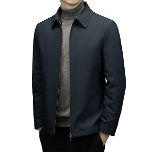 �_�E���W���P�b�g �����Y �u���]�� �_�E�� �A�E�^�[ �r�W�l�X �R�[�g �ʋ� �u���U�[ �I�t�B�X �h�� �h�� �H �~ �l�C�r�[ PJ2235-NAVY-M