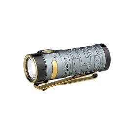 (オーライト) Baton 4 フラッシュライト 1300ルーメン 小型 強力 無段階調光ミニ 懐中電灯 ハンディライト 充電式 キャンプ用 釣り用 登山用 軽量 IPX8防水 防災 停電対策(グレー)
