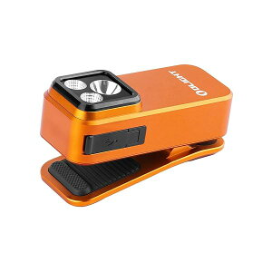 (�I�[���C�g) Oclip Pro LED�����j���O���C�g �y�� ���^ 3�̌��� 500���[���� �˒�120���[�g�� IPX6�h�� Type-C�[�d�� �N���b�v�I�� �����F�� �� �U�� �L�����v �_�� �E�H�[�L���O �T�C�N�����O �n�C