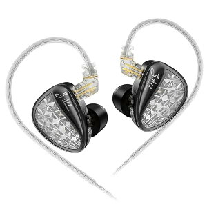 KZ ZA12�i4BA+2DD�j�n�C�u���b�h�^ �C�����j �J�i���^ kz �C���z�� ���Չ��� �Q�[�~���O�C���z�� 10mm�����`�_�C�i�~�b�N�h���C�o�[+8mm�����\�_�C�i�~�b�N�h���C�o�[ 3.5mm�v���O ��P�[�u���\ 