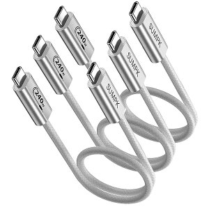 240 W USB C����USB C�P�[�u��60 cm�A Short USBC����USBC�P�[�u���́AiPhone 15 Pro Max Plus�AMacBook Pro/Air�A