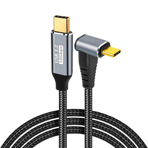 USB-C & USB-C �P�[�u�� L�� 05M Type-c �P�[�u�� USB31 Gen2(10Gbps) PD�Ή� 100W/5A�}���[�d 4K/60Hz�f���o��