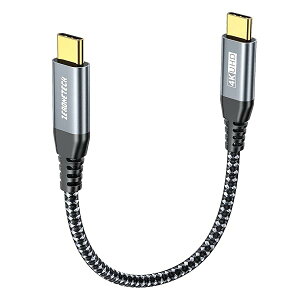 �Z��USB C��USB C�P�[�u�� 03m USB32 Gen2 Type-C 20Gbps�����f�[�^�]���Ή� 100W�}���[�d 4K�f���o�͑Ή�