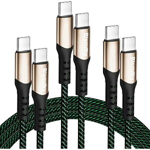 60W QC 30 USB C - USB C �P�[�u���A[3 �p�b�N 2M] ] �^�C�v C �}���[�d USBC �R�[�h S22/S21/S20 Ultra�AiPad Ai