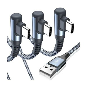 USB Type C �P�[�u�� L���y3�{�Z�b�g 2m�z USB-C to USB-A �P�[�u���yPD& QC30�Ή� 31A�}���[�d�ziPhone 17 1