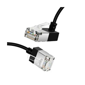 �t���L�V�u cat 6A �C�[�T�l�b�g�P�[�u�� 270°L�^������p�x 5M�A�����^RJ45 Cat 6 LAN�P�[�u�� �A