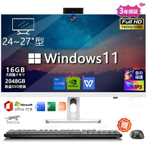 _2025ViE3Nۏ؁E}EX{L[{[ht ^fXNgbvp\R ̌^PC officet fXNgbvPC Windows 11 M.2nvme SSD ̌^p\R 24/27C` IPS tHDt ݒς Intel Corei5/i7