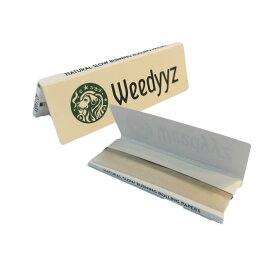 ローリングペーパー　ヘンプ　Weedyyz CBD 公式　ボックスセット　ナチュラルスロー燃焼　ホワイト　ウィード　麻　420 カンナビス　マリファナ ウィーディーズ