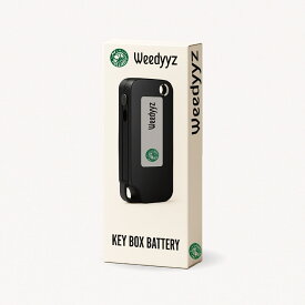 Weedyyz CBD Vapeバッテリー本体 510規格対応 ブラック キーボックス型 FU46 公式 ヴェポライザー オリジナル 電子タバコ E-Cigarrete