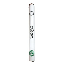 Vapeバッテリー本体　Weedyyz 公式　ウィーディーズ　ホワイトカラー 電子タバコ　チル　禁煙　麻　ヘンプ　カンナビノイド　420 カートリッジ　アトマイザー CBD CBN CBG H4CBD CNP H4CBH CRDP CRDH