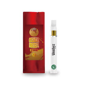 H4CBHリキッド 10% Osaka Diesel 1ml 使い捨て バッテリー内蔵型  オオサカディーゼル　ハイブリッド、レッドパッケージ　Weedyyzッシュ プロファイルテルペン,高濃度 日本製 セラミック CRD ウィーディーズ チル 麻 ヘンプ カンナビノイド 420 THCフリー CNP CRDP CRDH