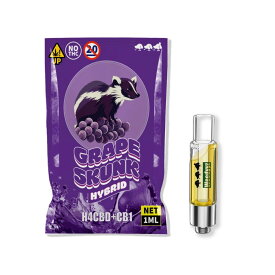 H4CBDリキッド +CB1 60% 高濃度 機能性テルペン グレープスカンク Weedyyz 公式 1ml インディカ　ハイブリット　ベイプ Vape ペン 電子タバコ 510規格 アトマイザー cbd ウィーディーズ チル 禁煙 麻 ヘンプ 420 カートリッジ CBG リラックス 鎮静　睡眠　CBN THCフリー