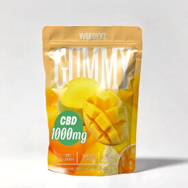 CBDマンゴーグミ 高濃度 1000mg Weedyyz 公式 ハイブリッド エディブル crdh CRDP H4CBH CBG H4CBD 日本製 CBN ウィーディーズ チル 禁煙 麻 ヘンプ カンナビノイド 420 thcフリー リラックス アントラージュ