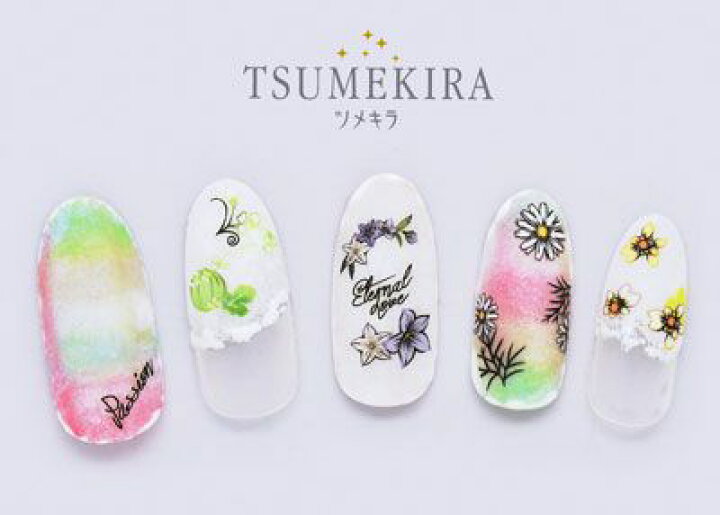 楽天市場 訳あり アウトレット ネイルシール ツメキラ Tsumekira 9月の誕生花 ネイルシール Weekend Charm