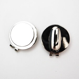 デコ用ゴルフマーカー<ラウンド・オーバルネイル型>☆レジン レジンパーツ 封入 パーツ レジンアクセサリー ネイル UV 埋め込み ハンドメイド 手芸 プレゼント ゴルフ