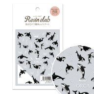 【新商品】Resin club(レジンクラブ) シャチ　レジンシール