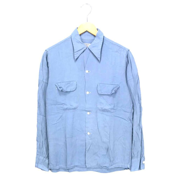 楽天市場】Van Heusen 無地シャツ サイズ表記 M サックス 40