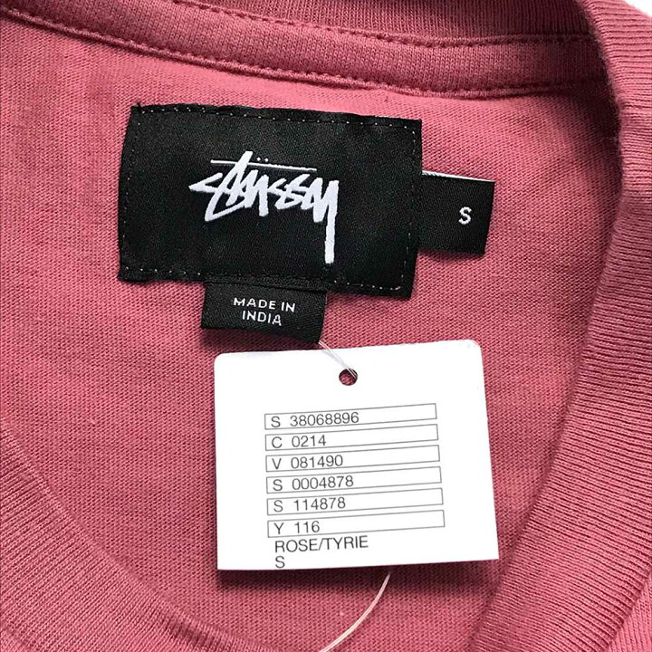 楽天市場 Stussy ステューシー ストリートブランドtシャツ サイズ表記 S ピンク 8ボール ストリート ポケｔ 半袖 古着 中古 Wv1912 0639 Wego Vintage Online Store
