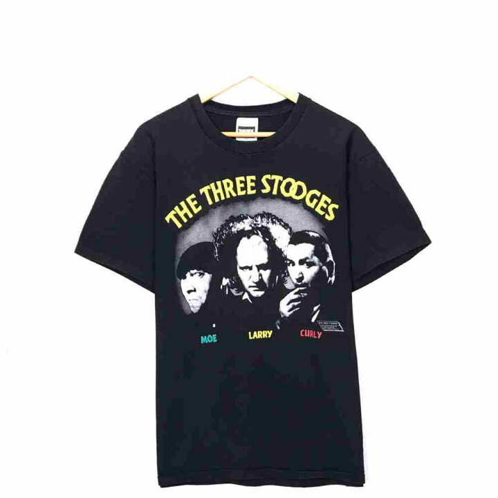 楽天市場】The THREE STOOGES 90STシャツ サイズ表記 L ブラック 90's 90s VINTAGE ヴィンテージ ビンテージ 黒 半袖 プリント ビッグT ビッグシルエット 古着【202108】【中古】wv1912-1797 : WEGO VINTAGE ONLINE STORE 楽天市場】The THREE STOOGES 90STシャツ サイズ表記 L ブラック 90's 90s VINTAGE ヴィンテージ ビンテージ 黒 半袖 プリント ビッグT ビッグシルエット 古着【202108】【中古】wv1912-1797 : WEGO VINTAGE ONLINE STORE