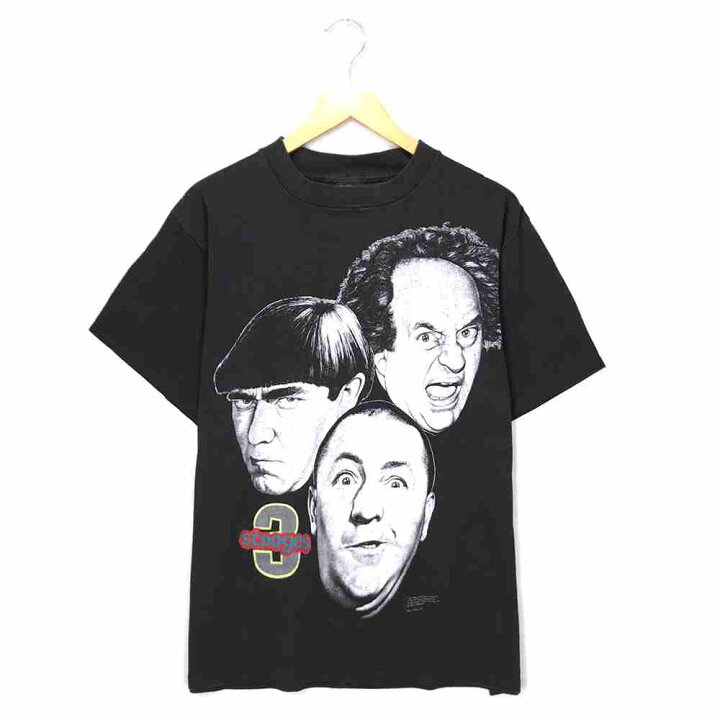 楽天市場】The THREE STOOGES 90STシャツ サイズ表記 XL ブラック 90
