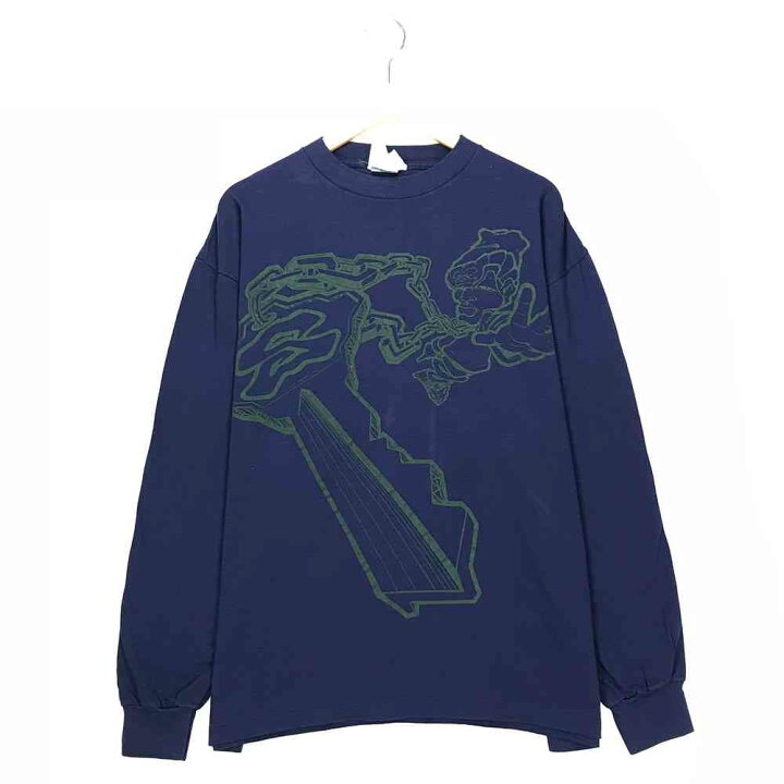 楽天市場 Street Smart 長袖ｔシャツ サイズ表記 Xl ネイビー 90 S 90年代 Vintage ヴィンテージ ビンテージ ストリートスマート グラフィティ プリント 紺 ロンt カットソー ビッグサイズ ビッグシルエット 古着 中古 Wv1912 1509 Wego Vintage Online Store