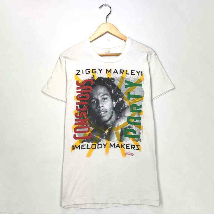 楽天市場】ZIGGY MARLEY プリントTシャツ ホワイト 80