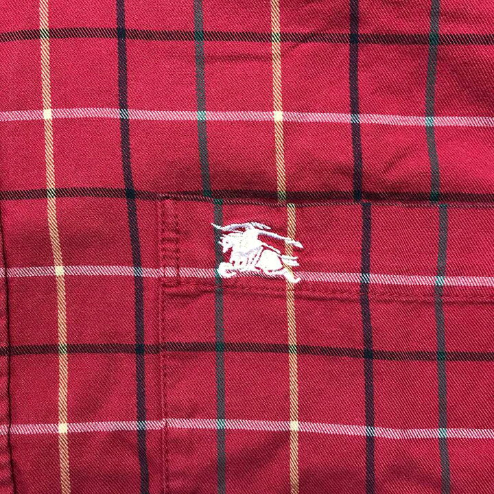 楽天市場】バーバリー ブランドシャツ サイズ表記 S レッド Burberry 