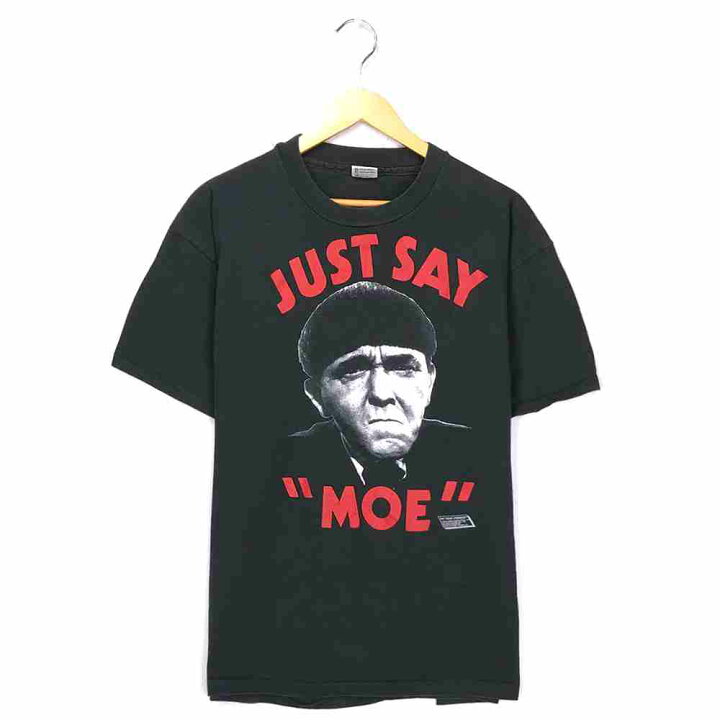 楽天市場】THE THREE STOOGES 90STシャツ JUST SAY MOE サイズ表記 XL ブラック 黒 anvil プリント 90'S 90年代 ヴィンテージ ビンテージ 半袖 ビッグT ビッグシルエット 古着【202108】【中古】wv1912-2108 : WEGO VINTAGE ONLINE STORE 楽天市場】THE THREE STOOGES 90STシャツ JUST SAY MOE サイズ表記 XL ブラック 黒 anvil プリント 90'S 90年代 ヴィンテージ ビンテージ 半袖 ビッグT ビッグシルエット 古着【202108】【中古】wv1912-2108 : WEGO VINTAGE ONLINE STORE