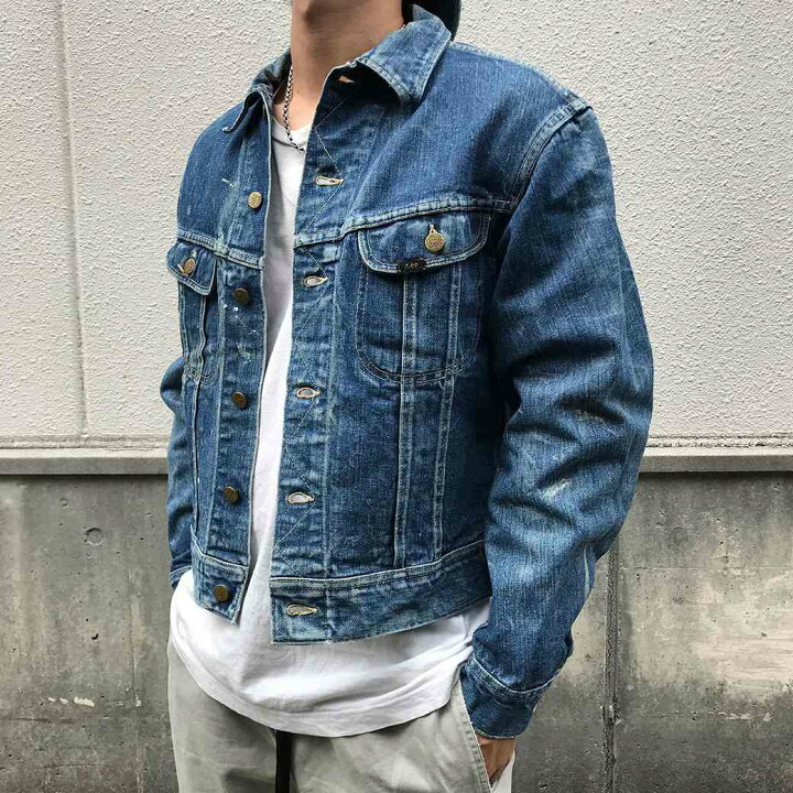 楽天市場】リー デニムジャケット サイズ表記 42 ブルー Lee 60 