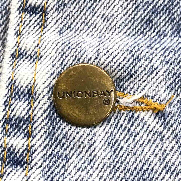 楽天市場】UNIONBAY ケミカルジャケット ブルー Gジャン ユニオンベイ 