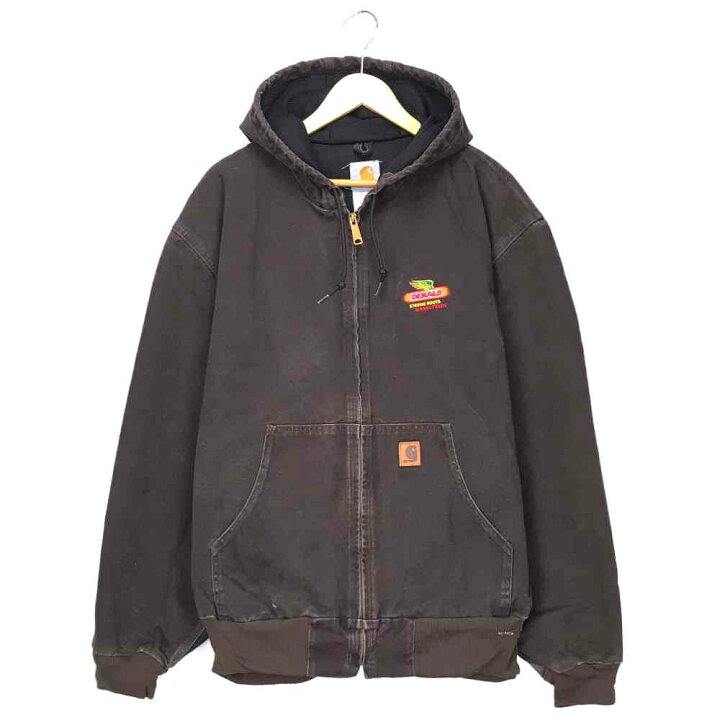 楽天市場】カーハートジャケット サイズ表記 XL ブラウン carhartt 