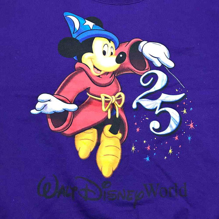楽天市場 ミッキー キャラクタースウェット サイズ表記 M パープル Mickey 長袖 プリント 紫 トレーナー ディズニー Disney Fantasia ファンタジア 魔法使い キャラスウェ 古着 中古 Wv2101 0141 Wego Vintage Online Store