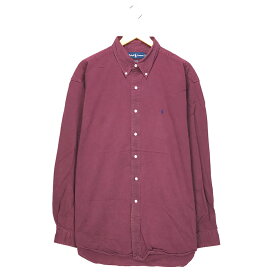 楽天市場 ワインレッド ボタンダウンの通販