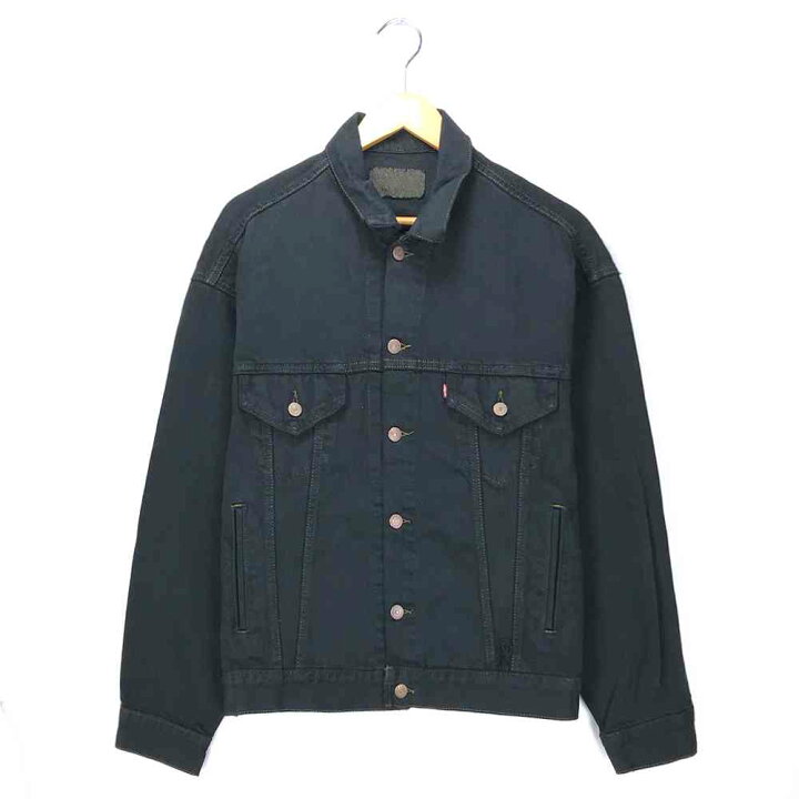 楽天市場】リーバイス カラーデニムジャケット ブラック Levis  