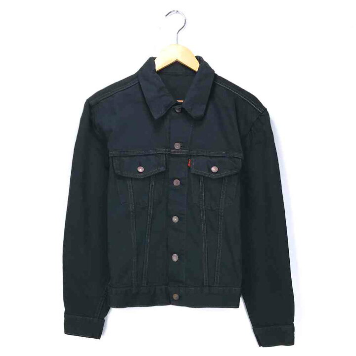楽天市場】リーバイス カラーデニムジャケット ブラック Levis 