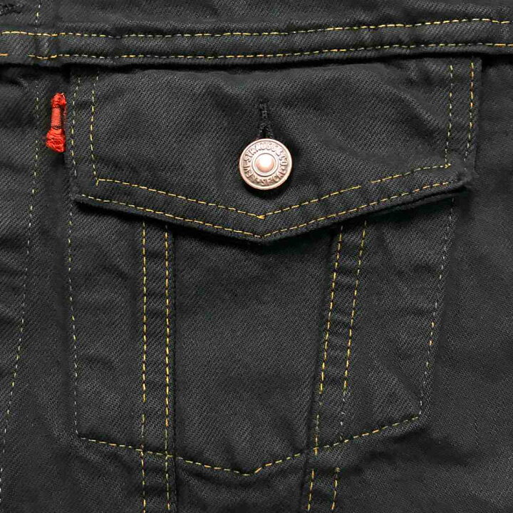 楽天市場】リーバイス カラーデニムジャケット ブラック Levis  