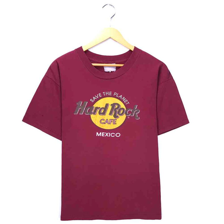 楽天市場】ハードロックカフェ カンパニーTシャツ レッド Hard Rock 