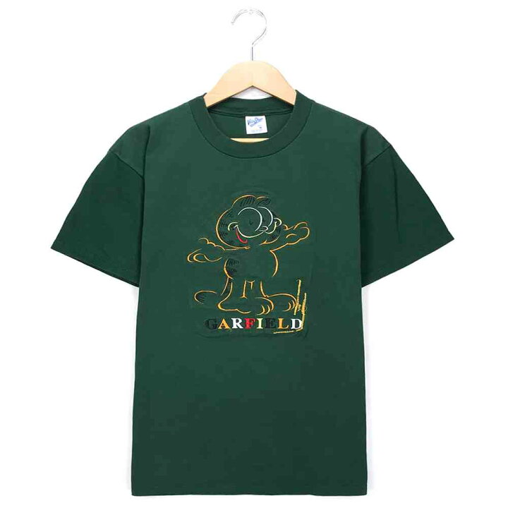 楽天市場】ガーフィールド キャラクターTシャツ サイズ表記 M  
