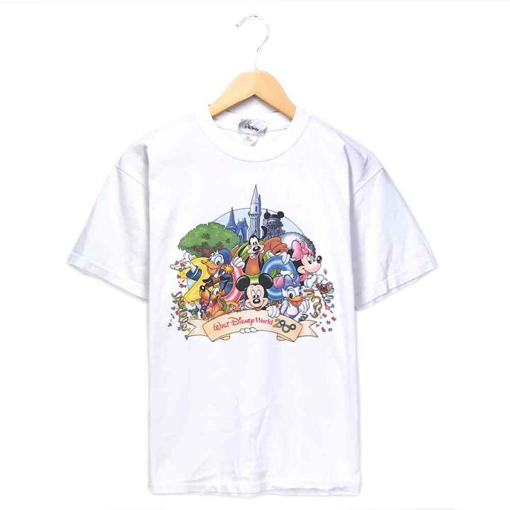 楽天市場】ミッキー キャラクターTシャツ ホワイト Mickey ミニー 