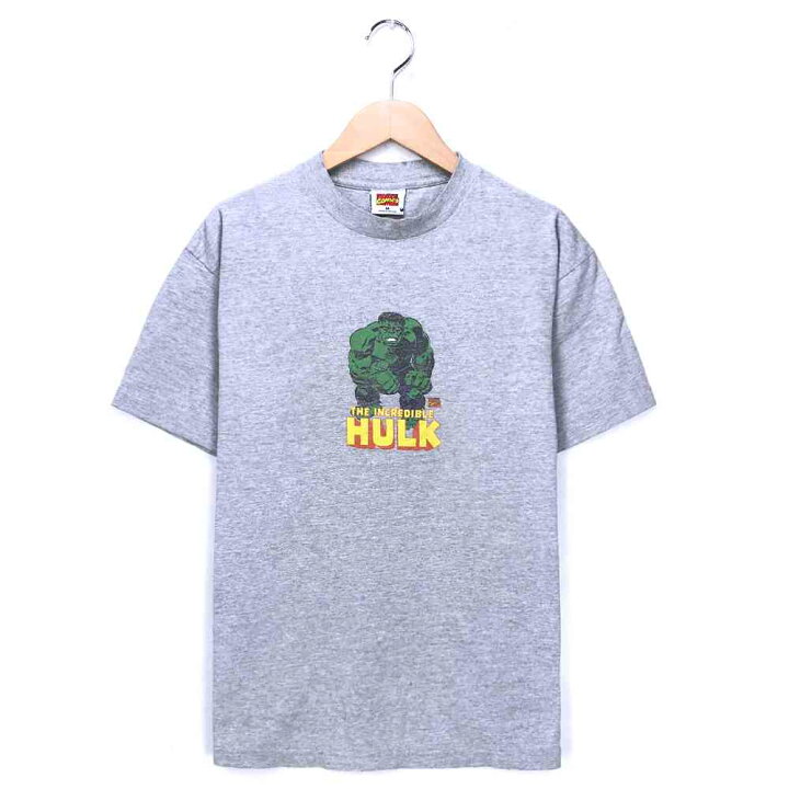 楽天市場】マーベル キャラクターTシャツ サイズ表記 M グレー 半袖 